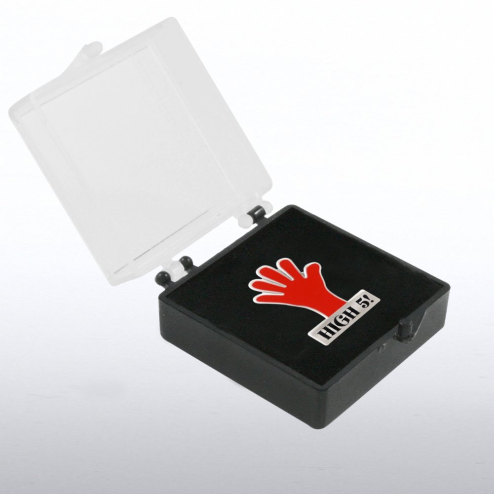 Lapel Pin - High 5 Hand BOX