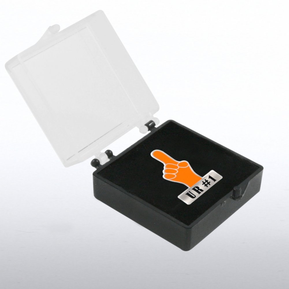 Lapel Pin - You're #1 Hand BOX
