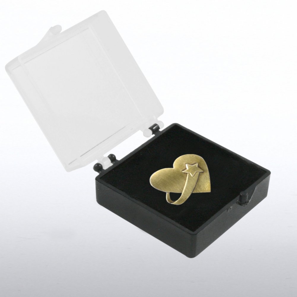Lapel Pin - Above & Beyond Heart BOX