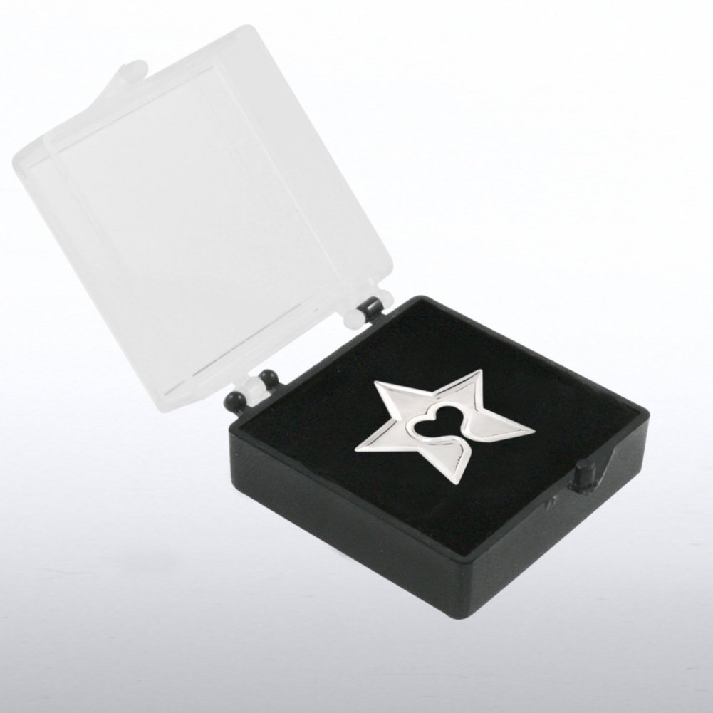 Lapel Pin - Star Heart BOX