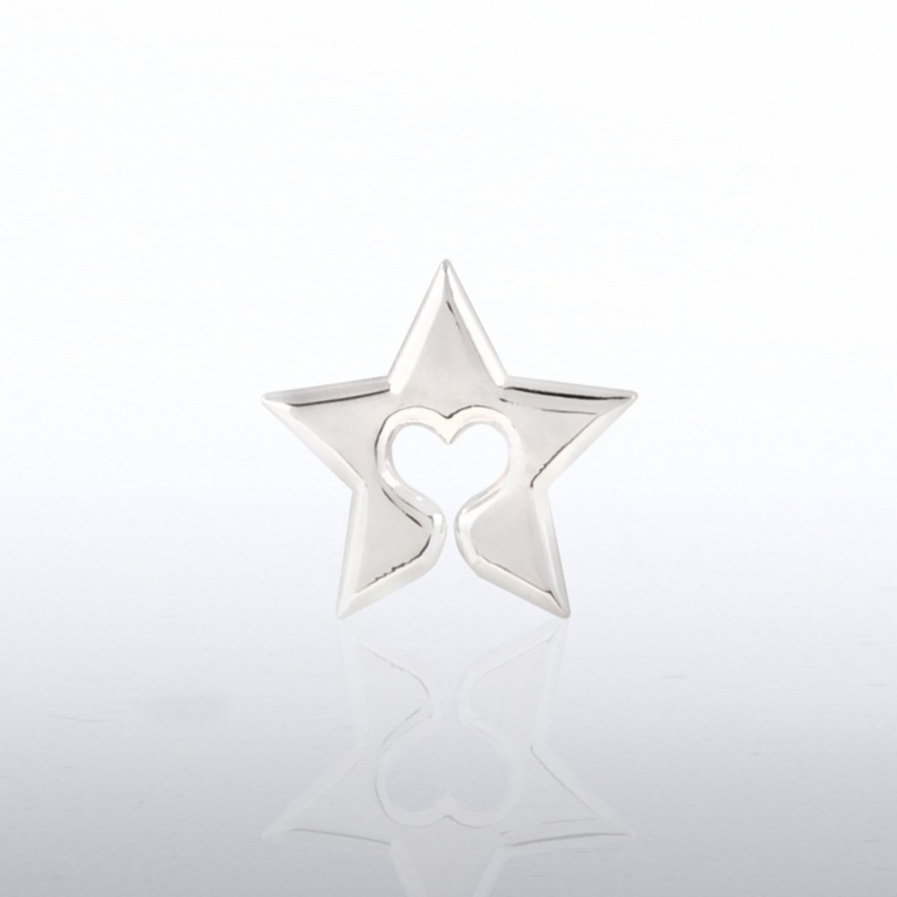 Lapel Pin - Star Heart