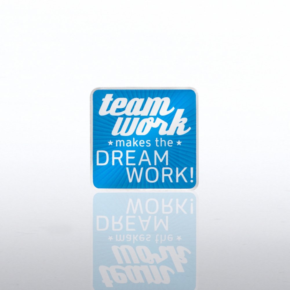 Lapel Pin - Team Work Makes the Dreamwork