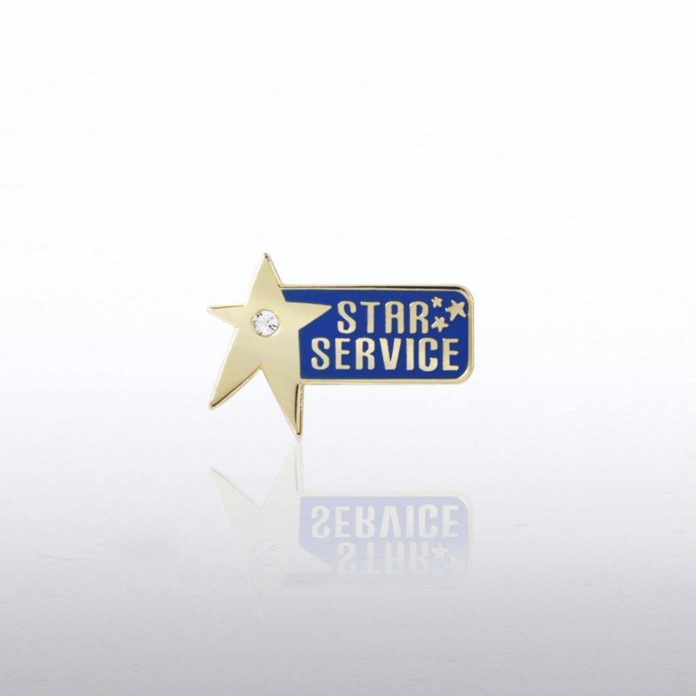 Lapel Pin - Service Star Gem