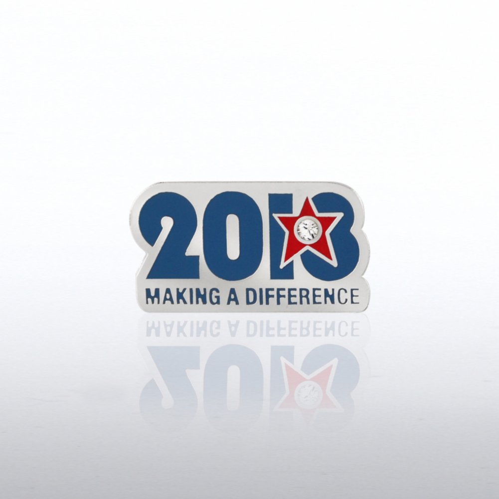 Lapel Pin - 2013 Making a Difference Gem