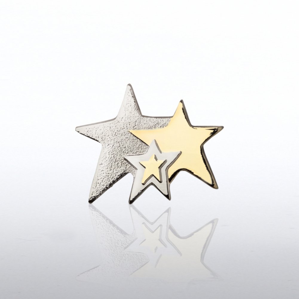 Lapel Pin - Three Stars