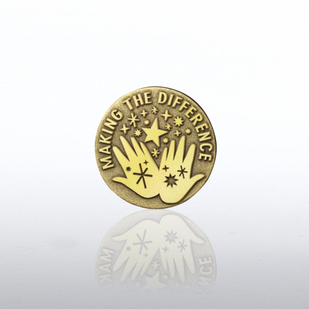 Lapel Pin - Magic Hands - Making the Difference