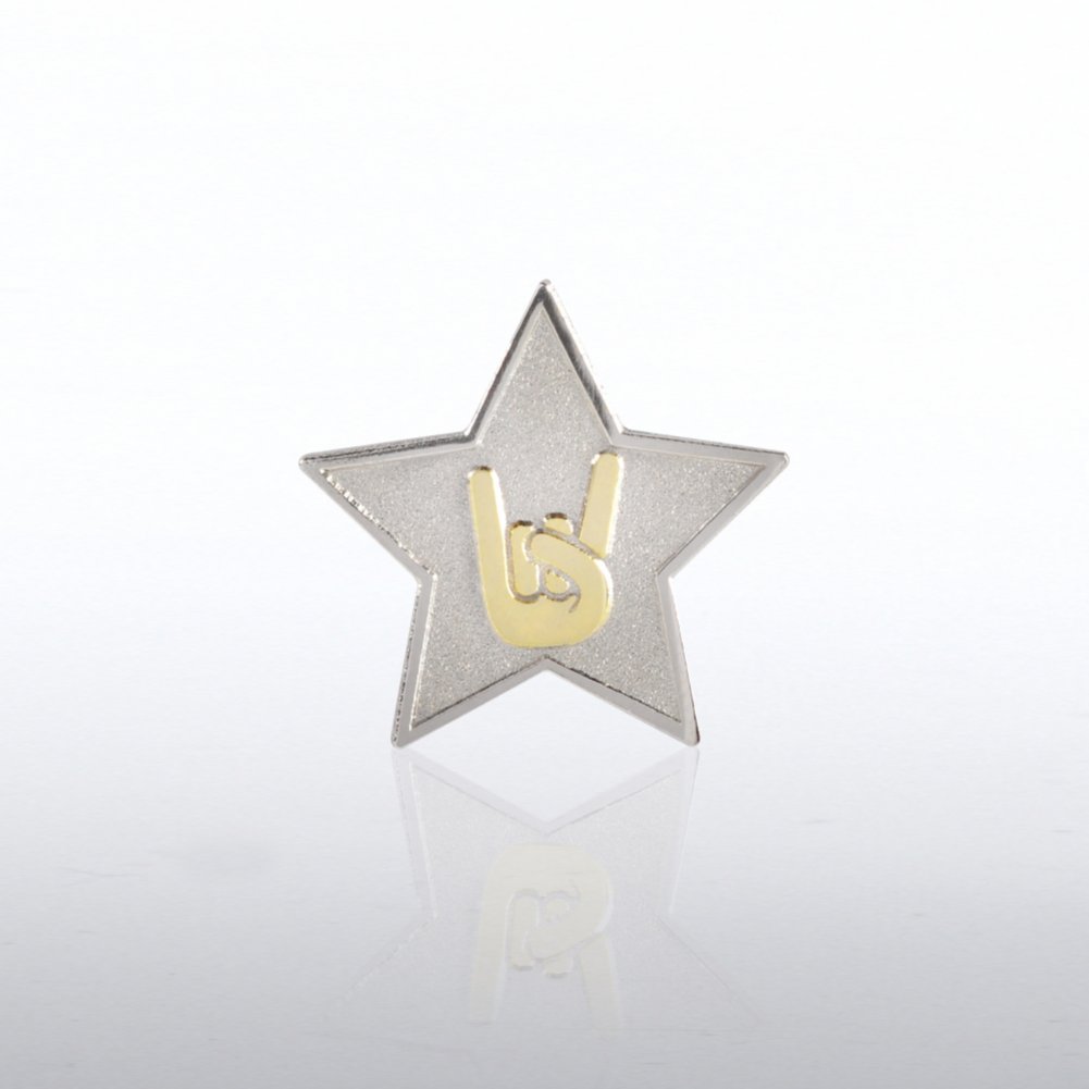 Lapel Pin - Star: You Rock