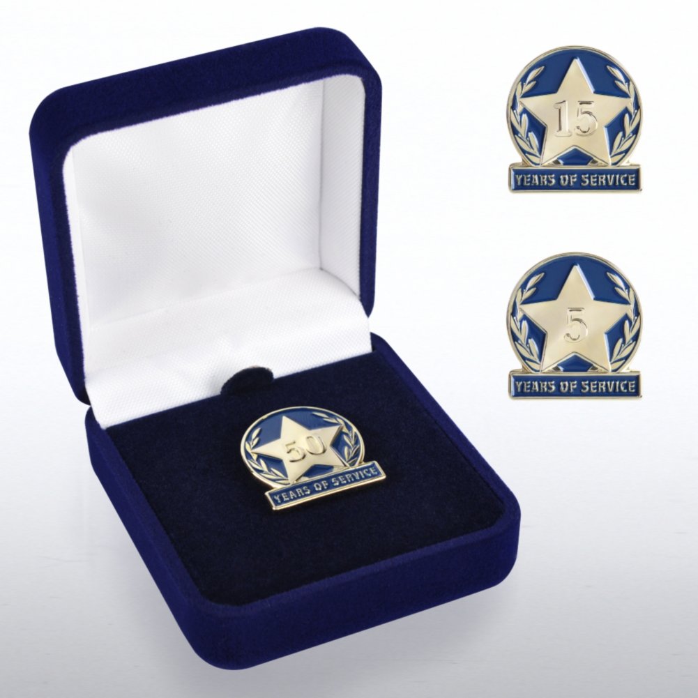 Anniversary Lapel Pin - Anniversary Laurels