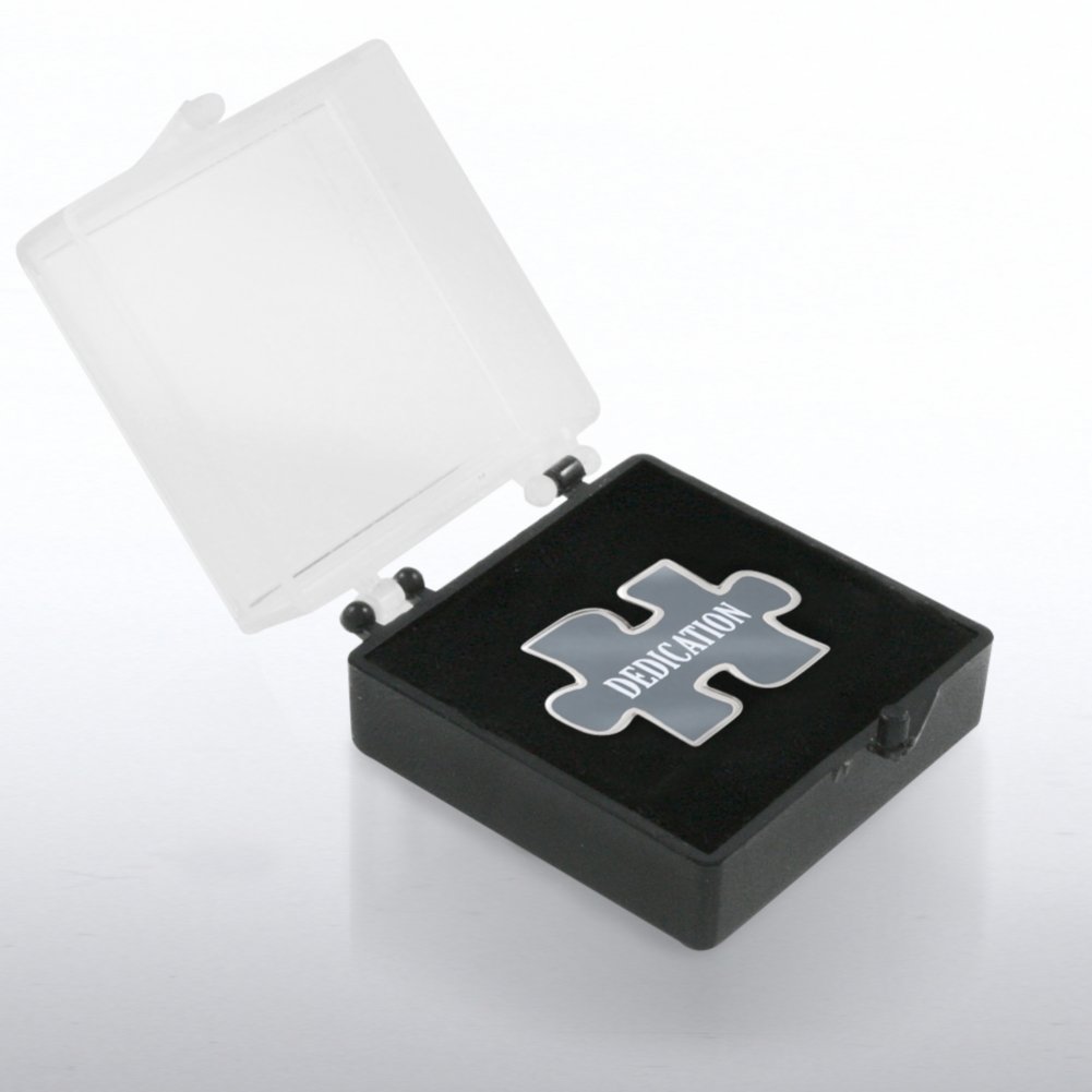 Lapel Pin - Puzzle Dedication BOX