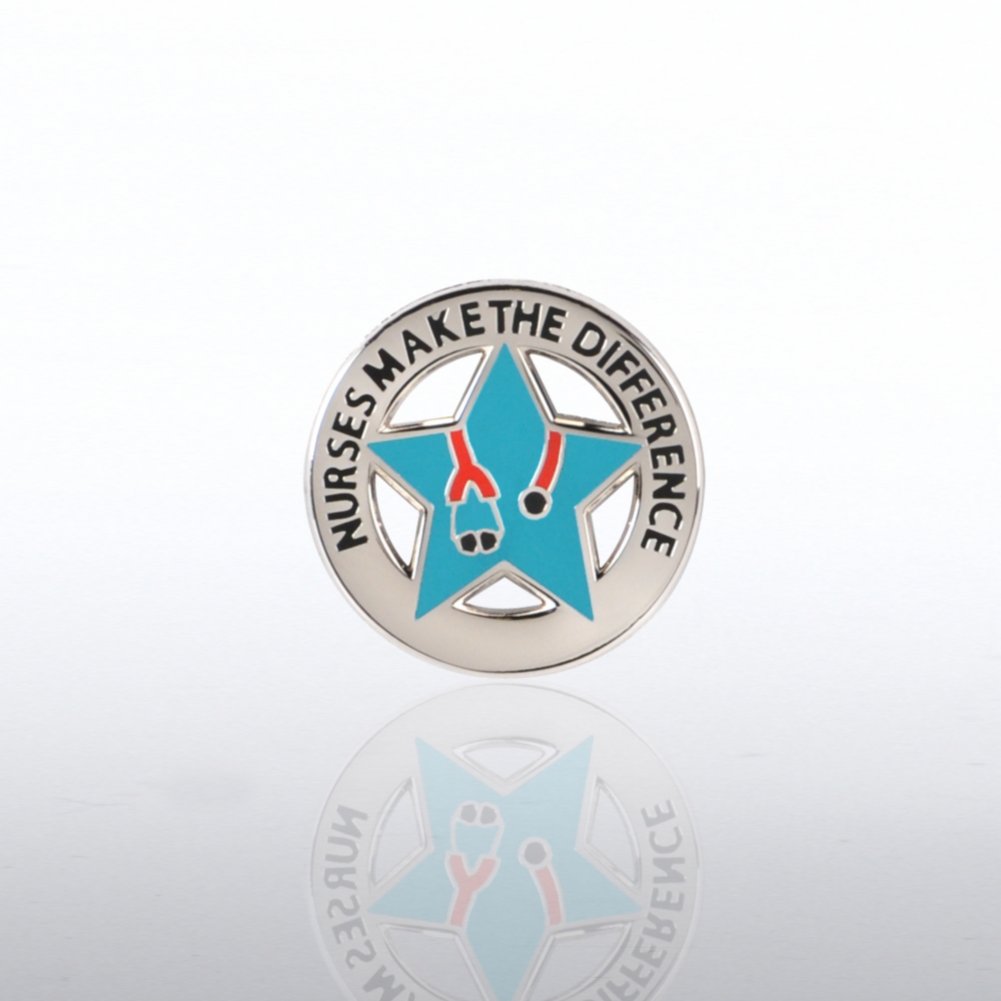 Lapel Pin - Nurses Make the Difference