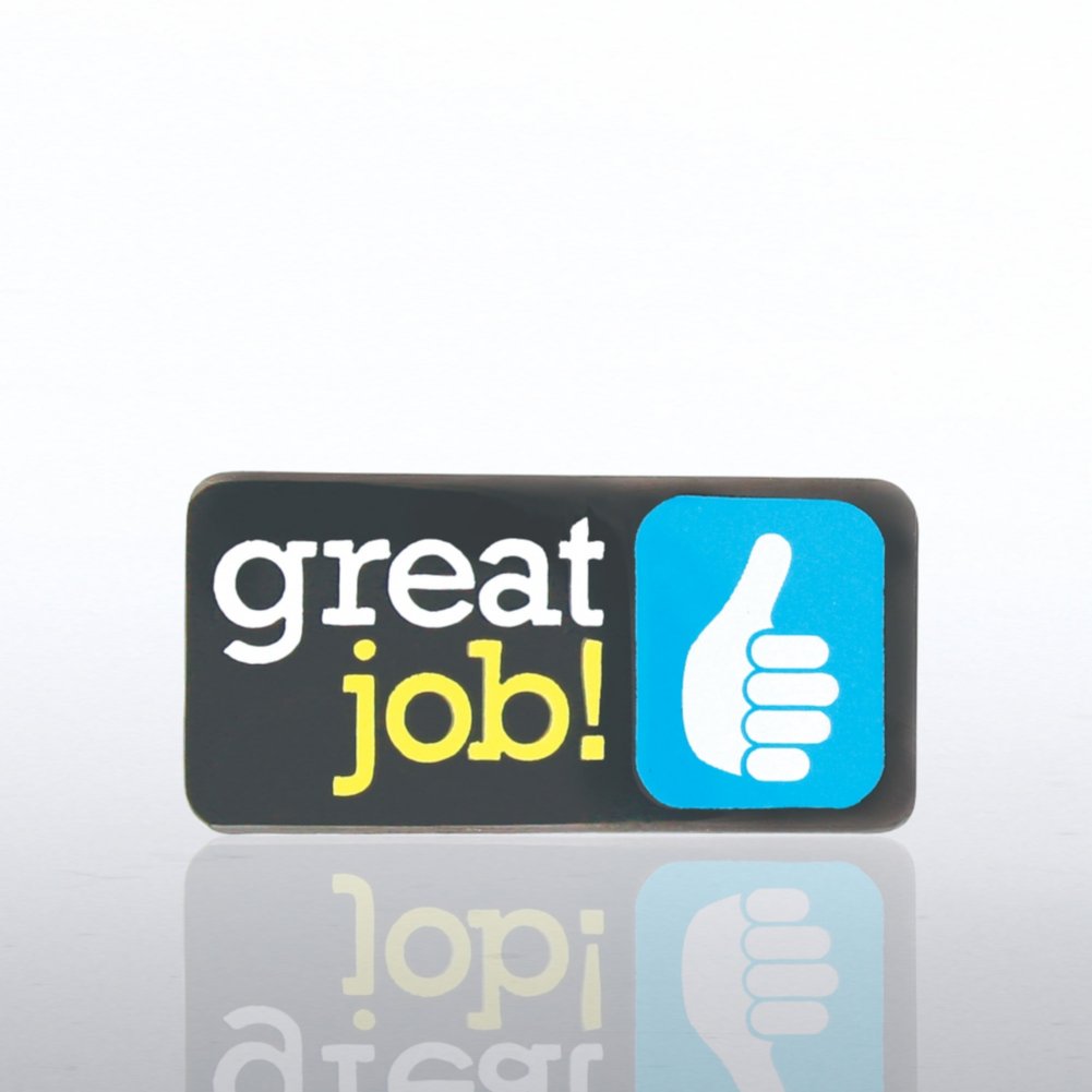 Lapel Pin - Thumbs Up Great Job