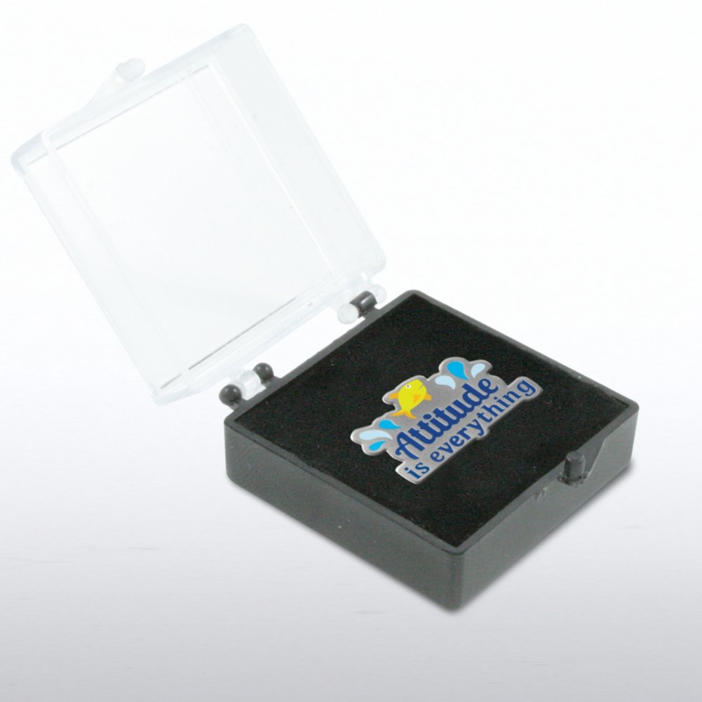 Lapel Pin - AIE- Fish BOX