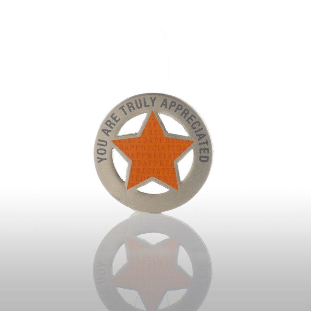 Lapel Pin - You are Truly Appreciated - Round