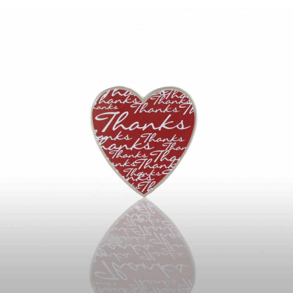 Lapel Pin - Heartfelt Thanks