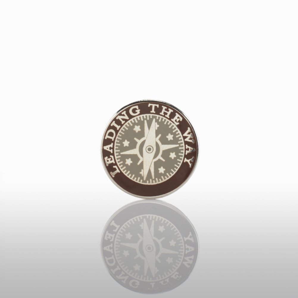 Lapel Pin - Leading the Way - Round