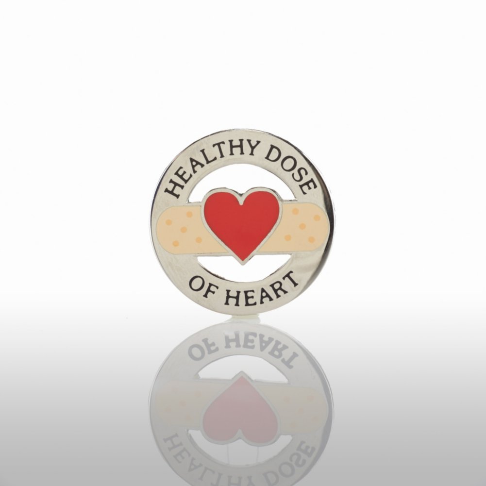 Lapel Pin - Healthy Dose of Heart