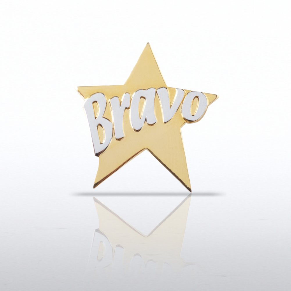 Lapel Pin - Bravo Star