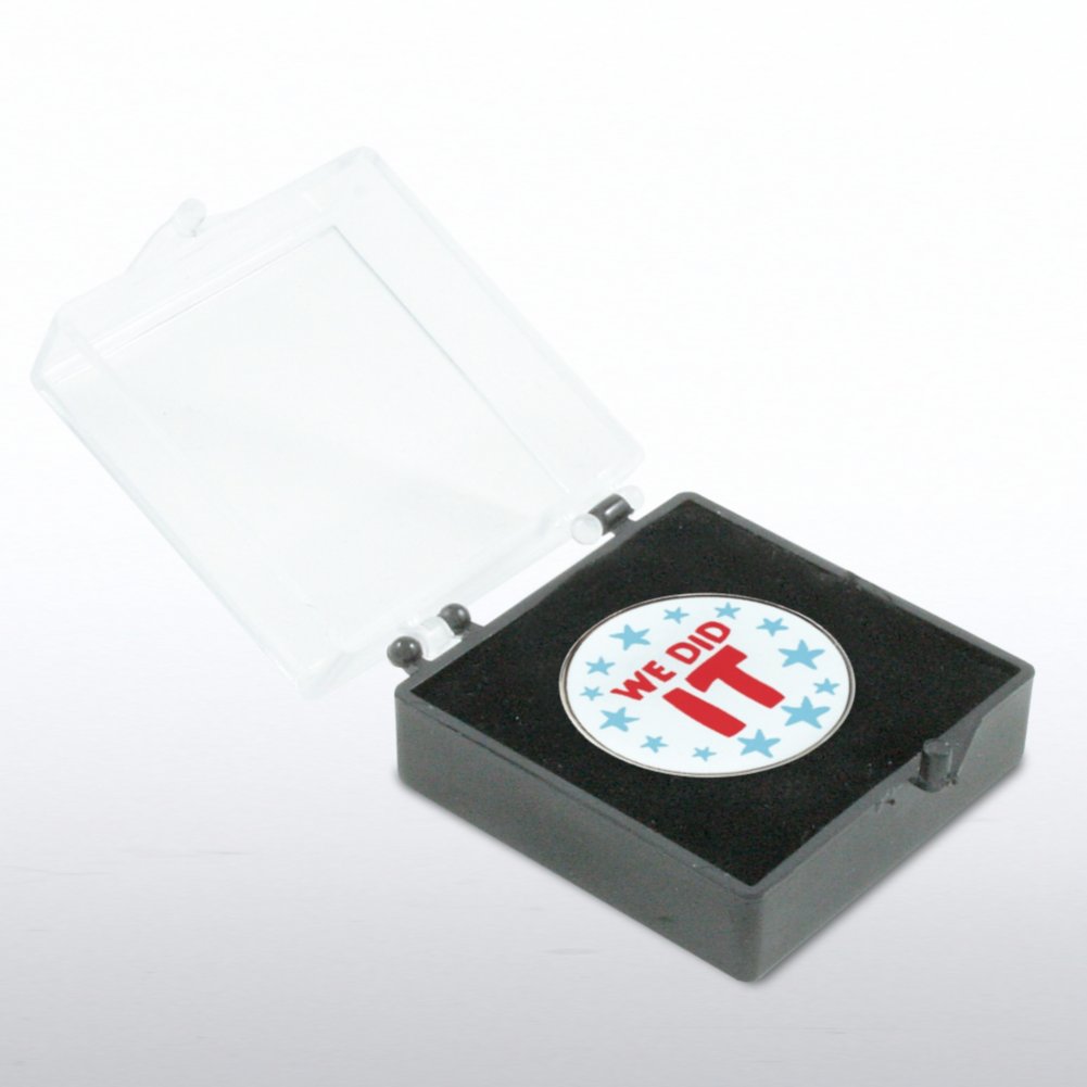 Lapel Pin - We Did It BOX