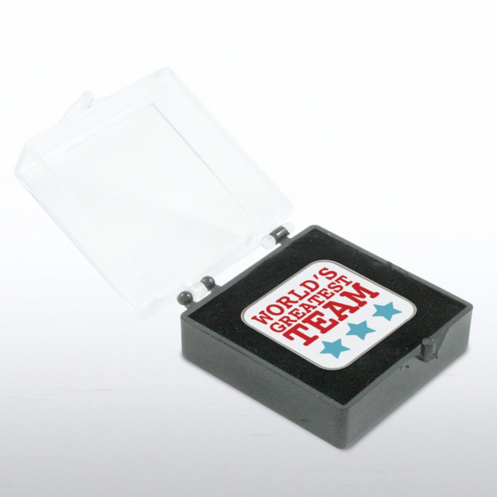 Lapel Pin - World's Greatest Team BOX