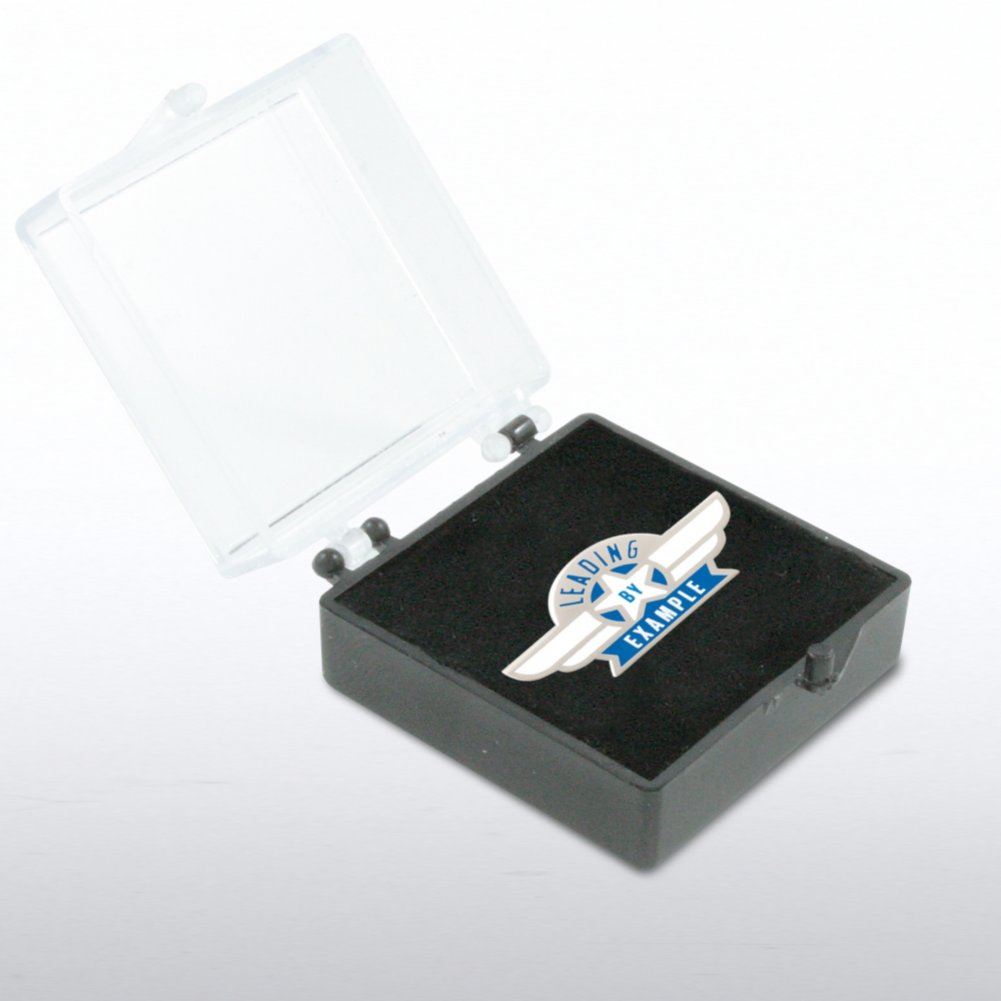 Lapel Pin - Leading by Example - Wings BOX