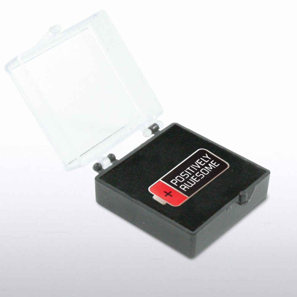 Lapel Pin - Positively Awesome BOX