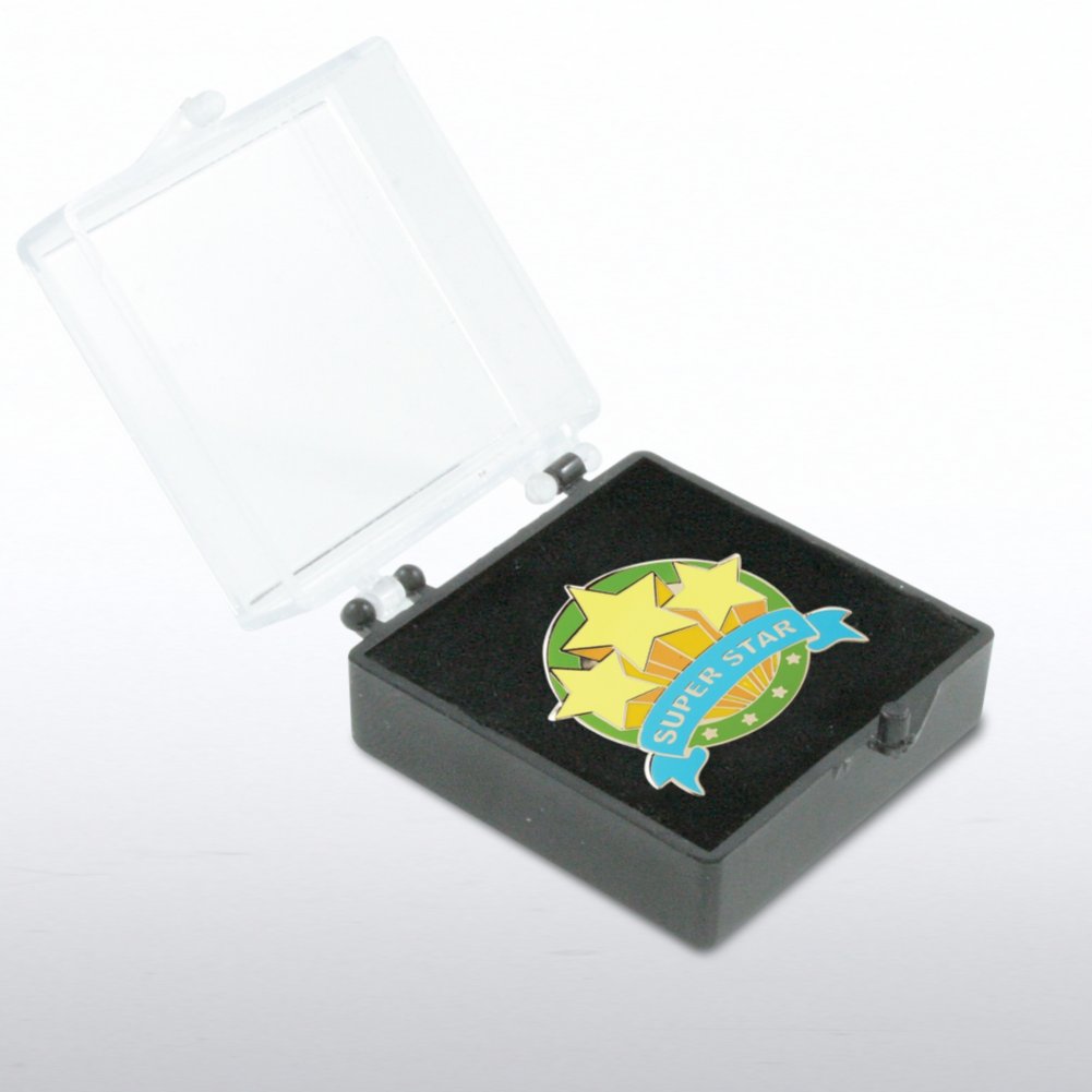 Lapel Pin - Super Star Trio BOX