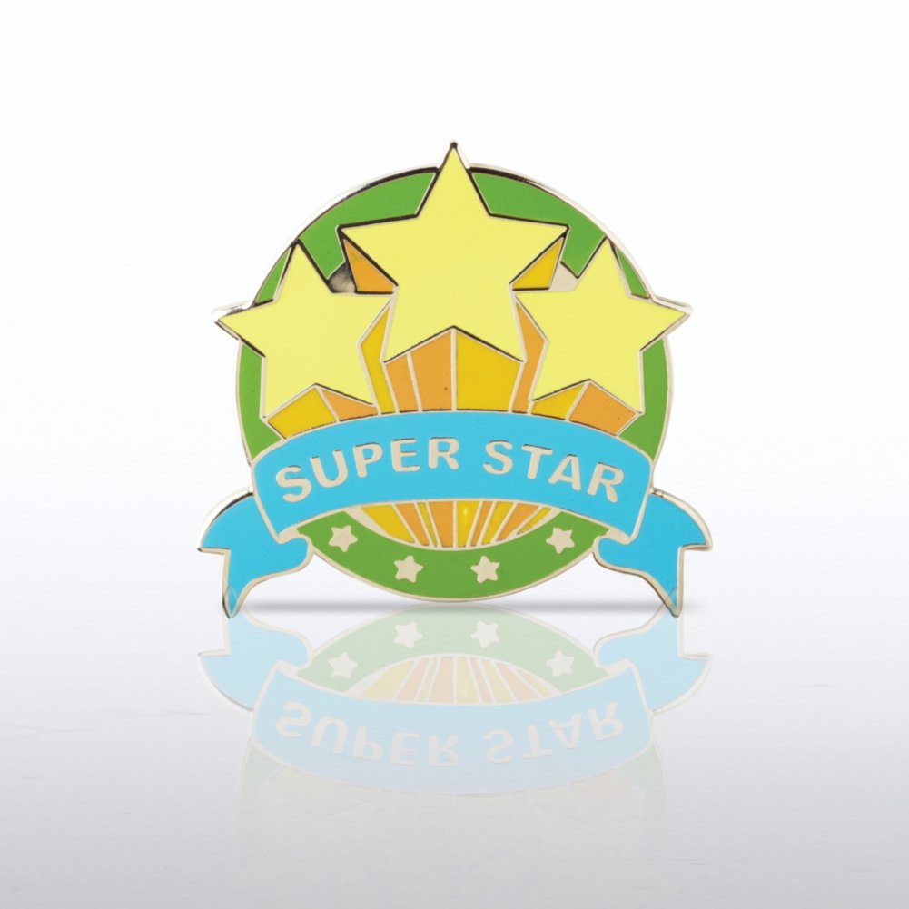 Lapel Pin - Super Star Trio