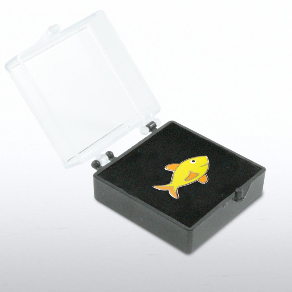 Lapel Pin - Attitude is Everything Fish BOX