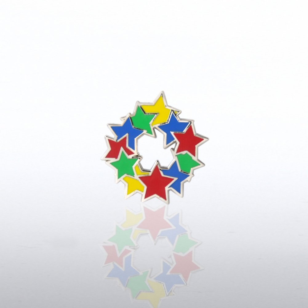 Lapel Pin - Circle of Stars