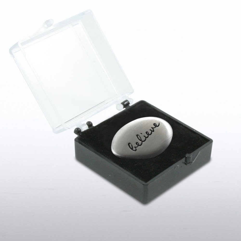 Lapel Pin - Stone Collection - Believe BOX