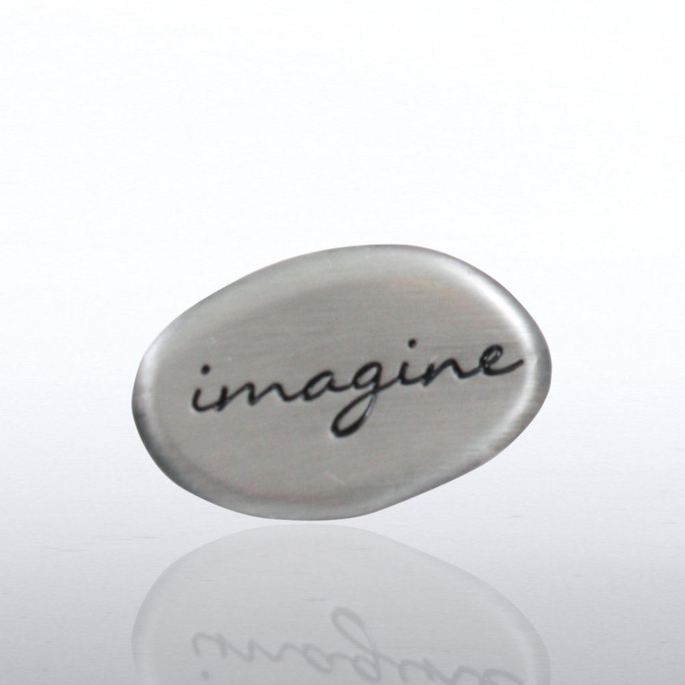 Lapel Pin - Stone Collection - Imagine