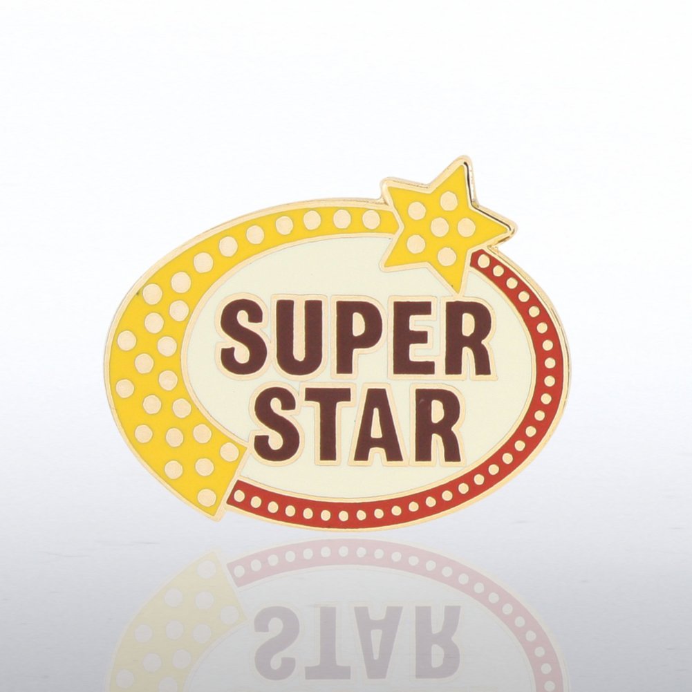 Lapel Pin - Super Star