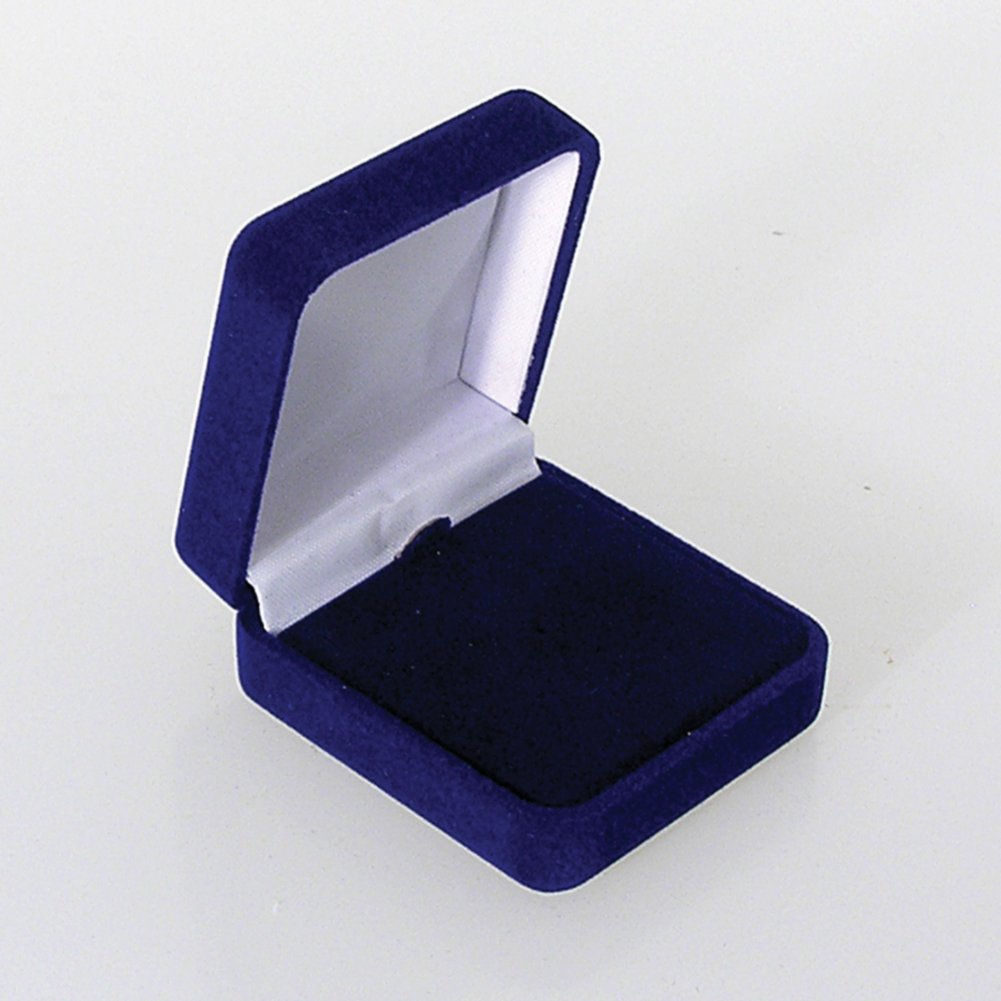 Lapel Pin Presentation Box - Blue OPEN