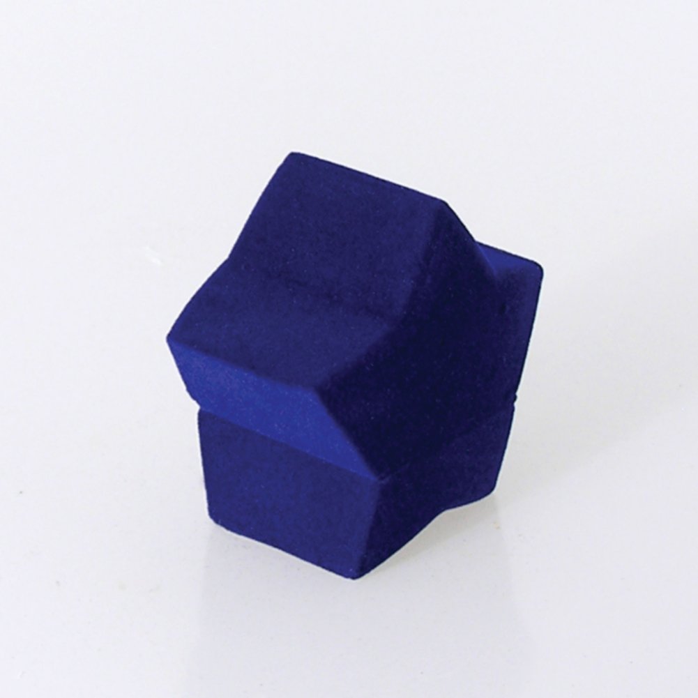 Star Lapel Pin Presentation Box - Blue CLOSED