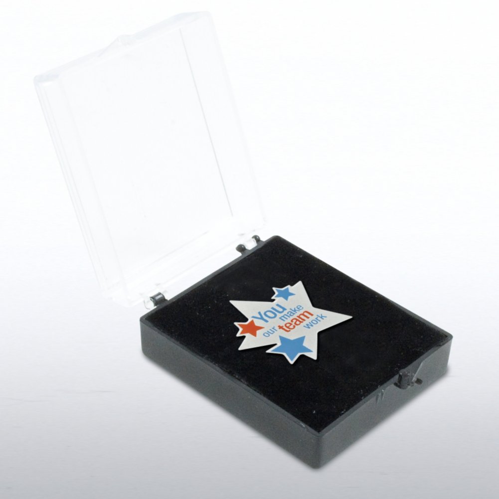 Lapel Pin - You Make Our Team Work BOX