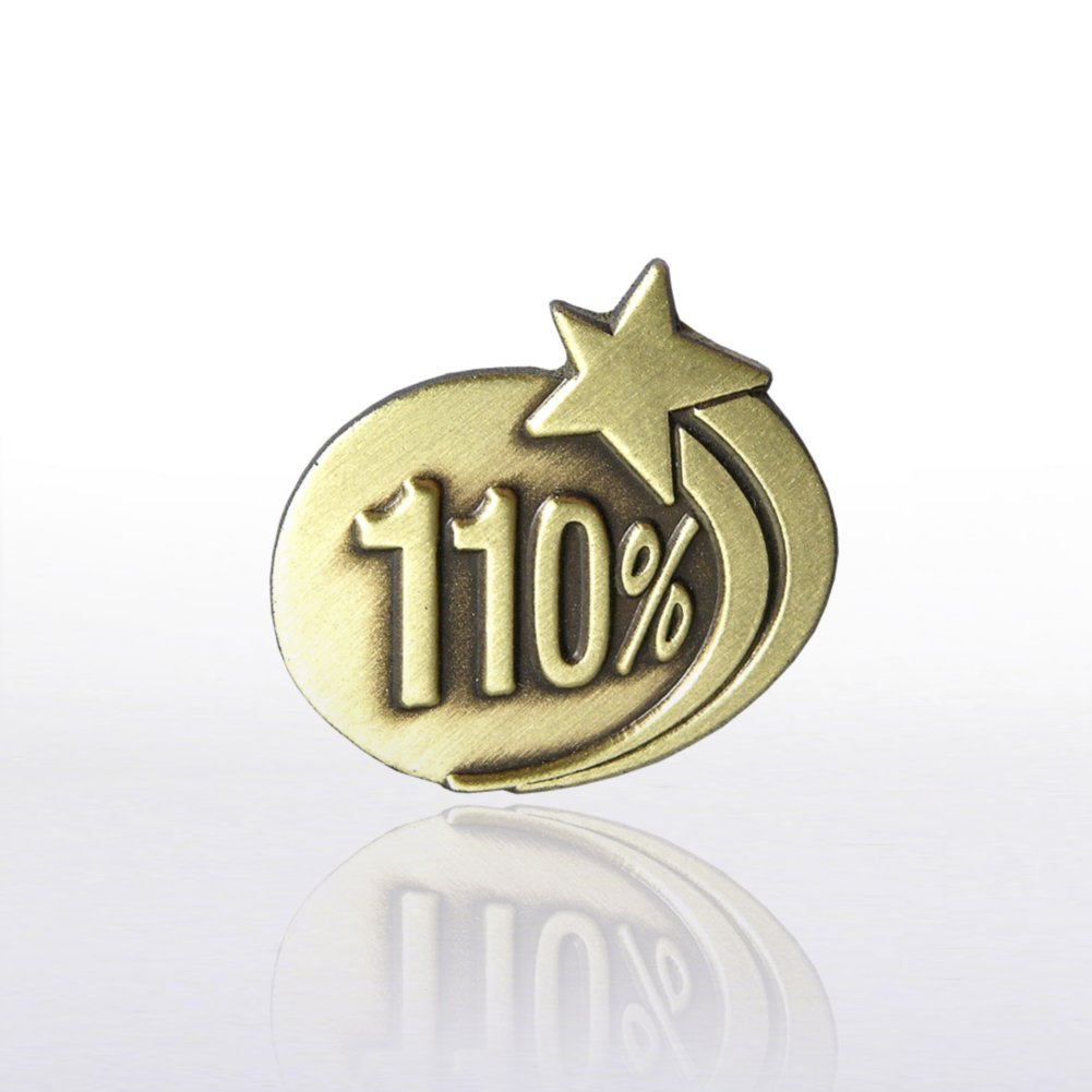 Lapel Pin - 110%