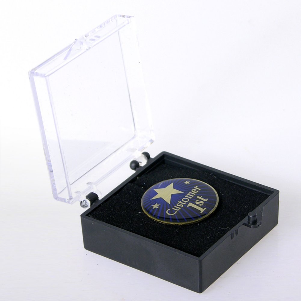 Lapel Pin - Customer 1st - Multi-Color BOX