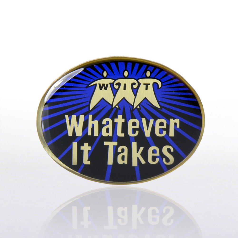 Lapel Pin - Whatever It Takes - Multi-Color
