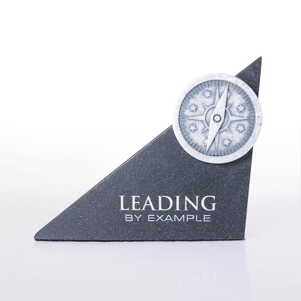 Sculptured Desk Awards - Compass: Leading by Example