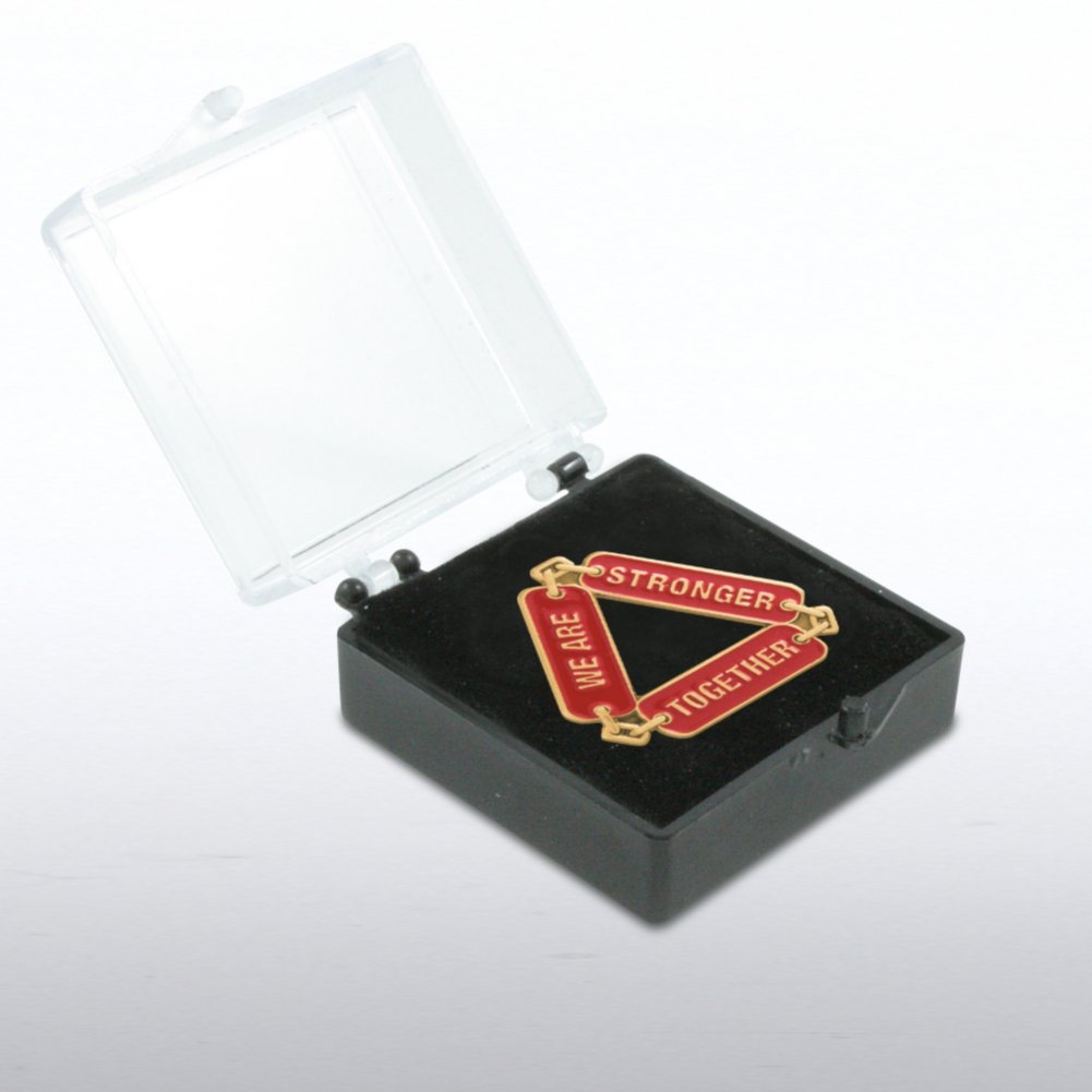 Lapel Pin - Stronger Together Chain BOX