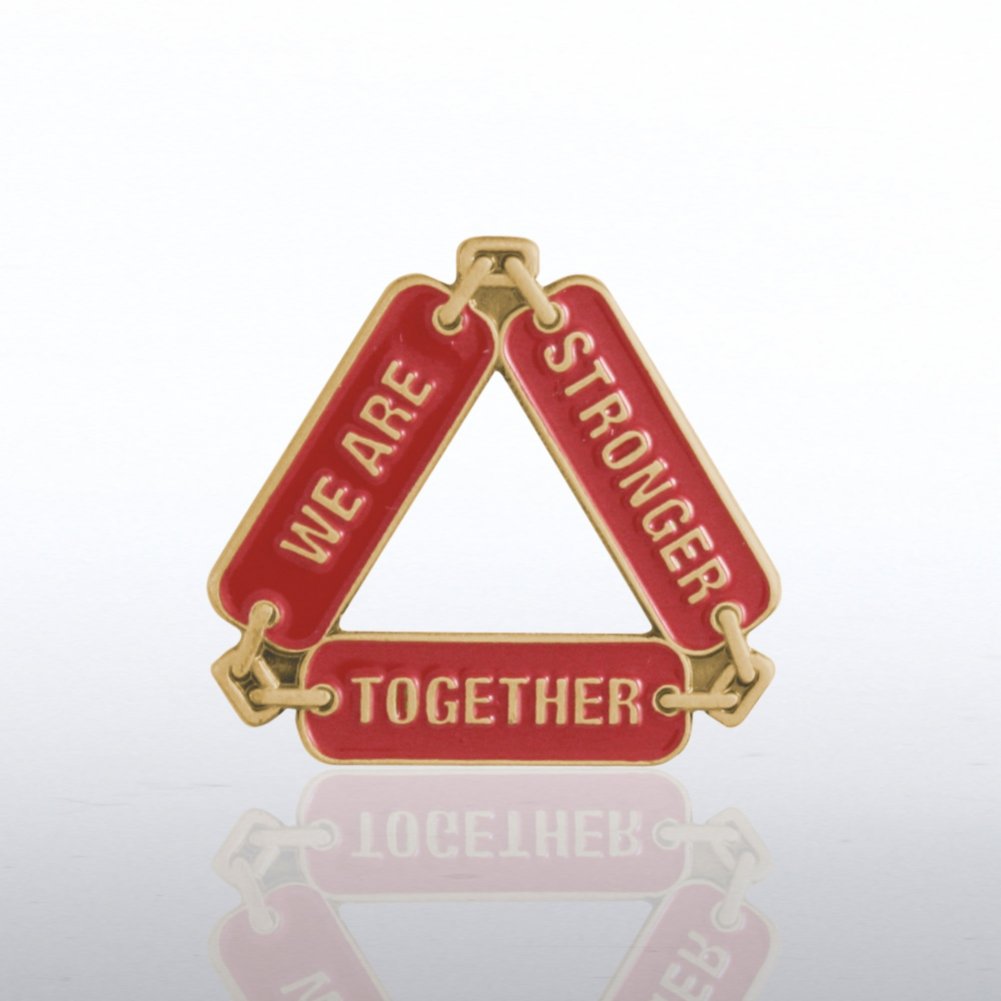 Lapel Pin - Stronger Together Chain