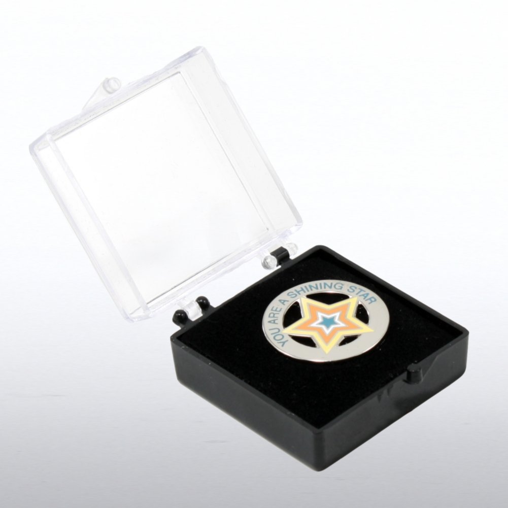 Lapel Pin - You're a Shining Star - Round BOX