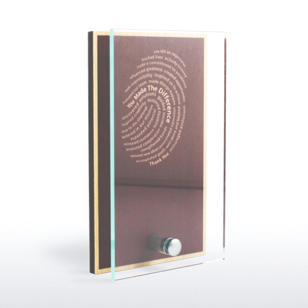 ClearLook Trophy - You Made the Difference SIDE
