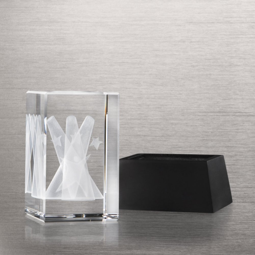 3-D Crystal Trophy - Spotlight: You Make the Difference OPEN