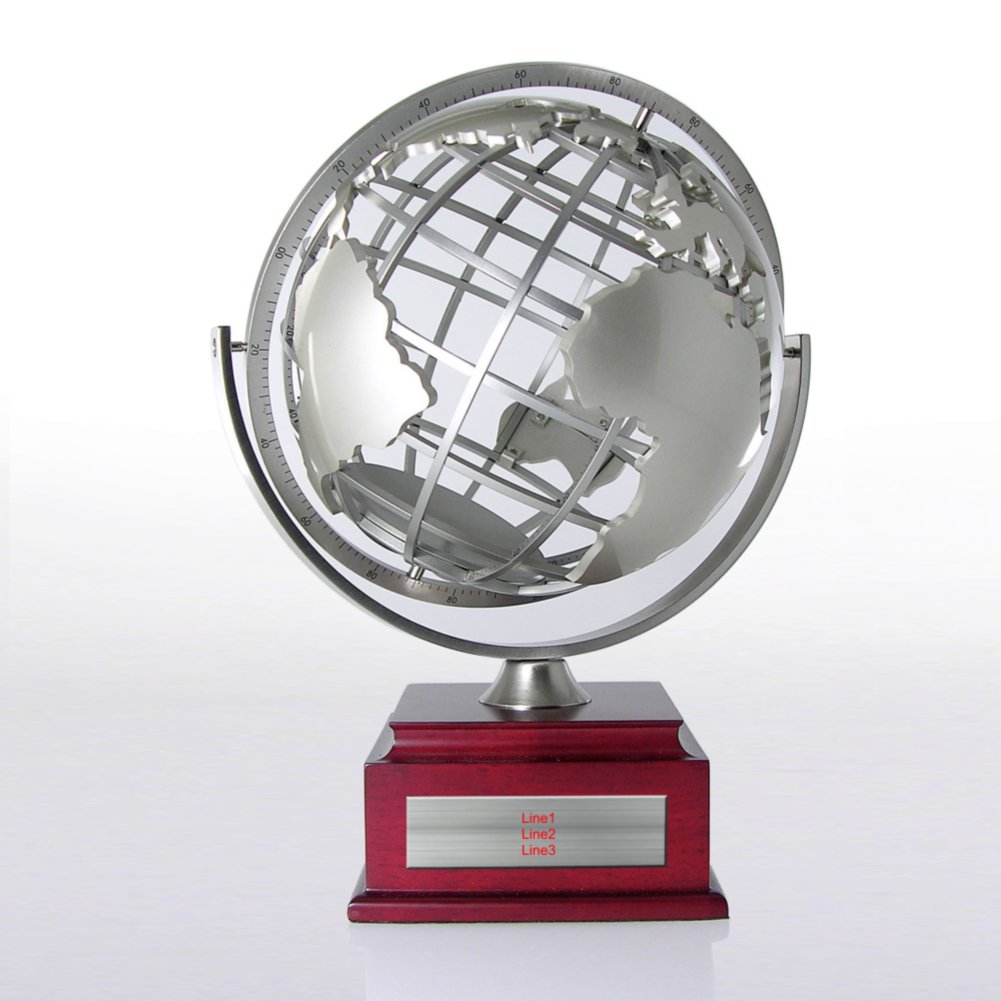 Globe Gyroscope Trophy