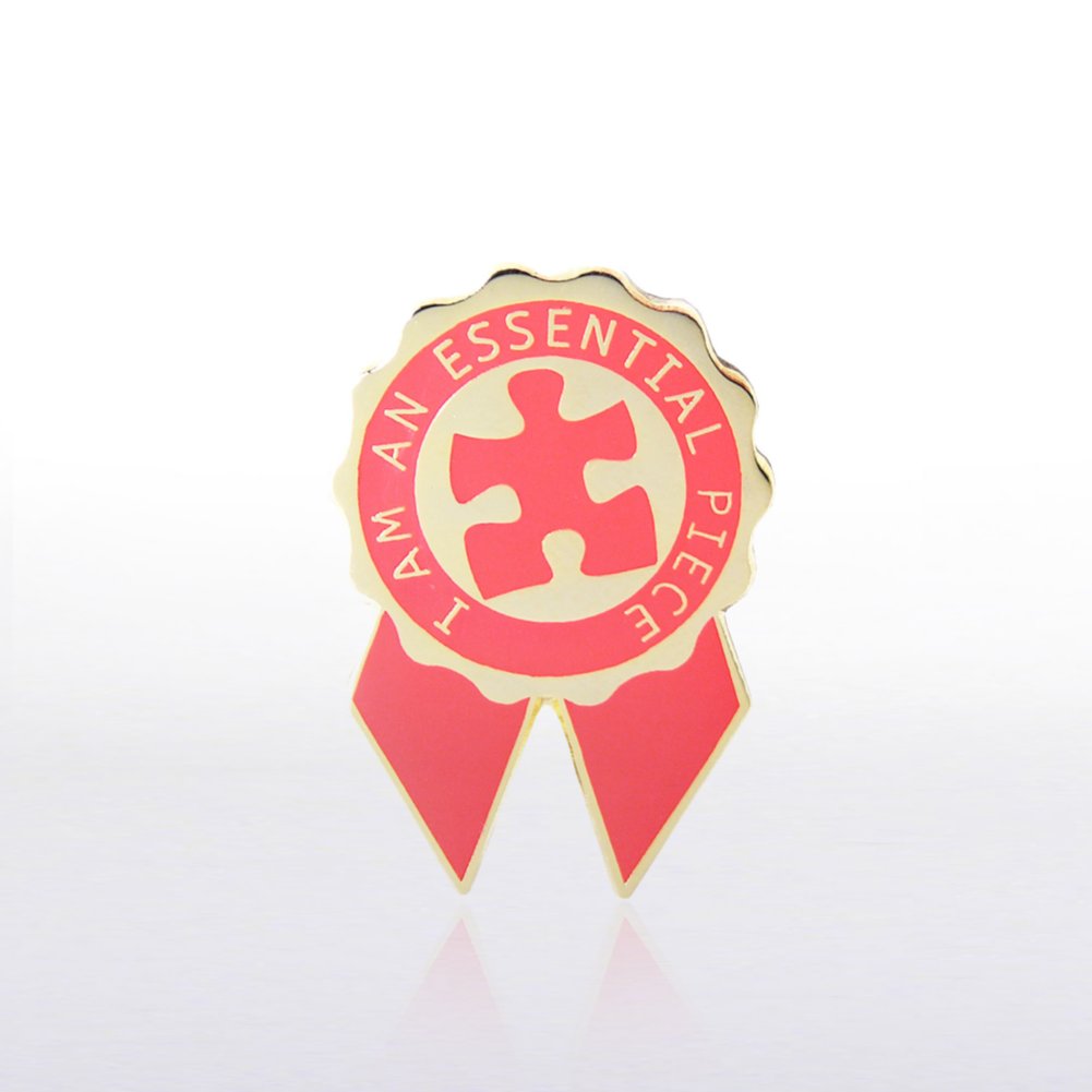 Lapel Pin - Essential Piece Ribbon
