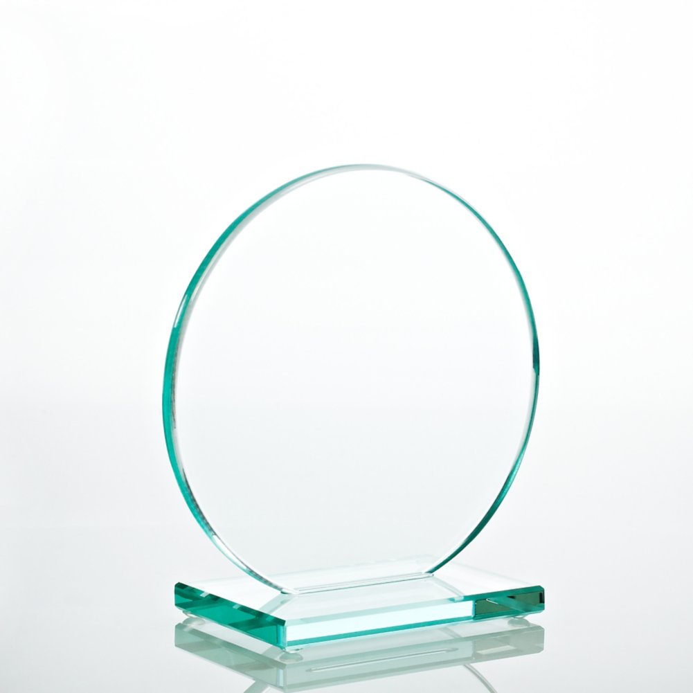 Jade Character Trophy - Round SIDE