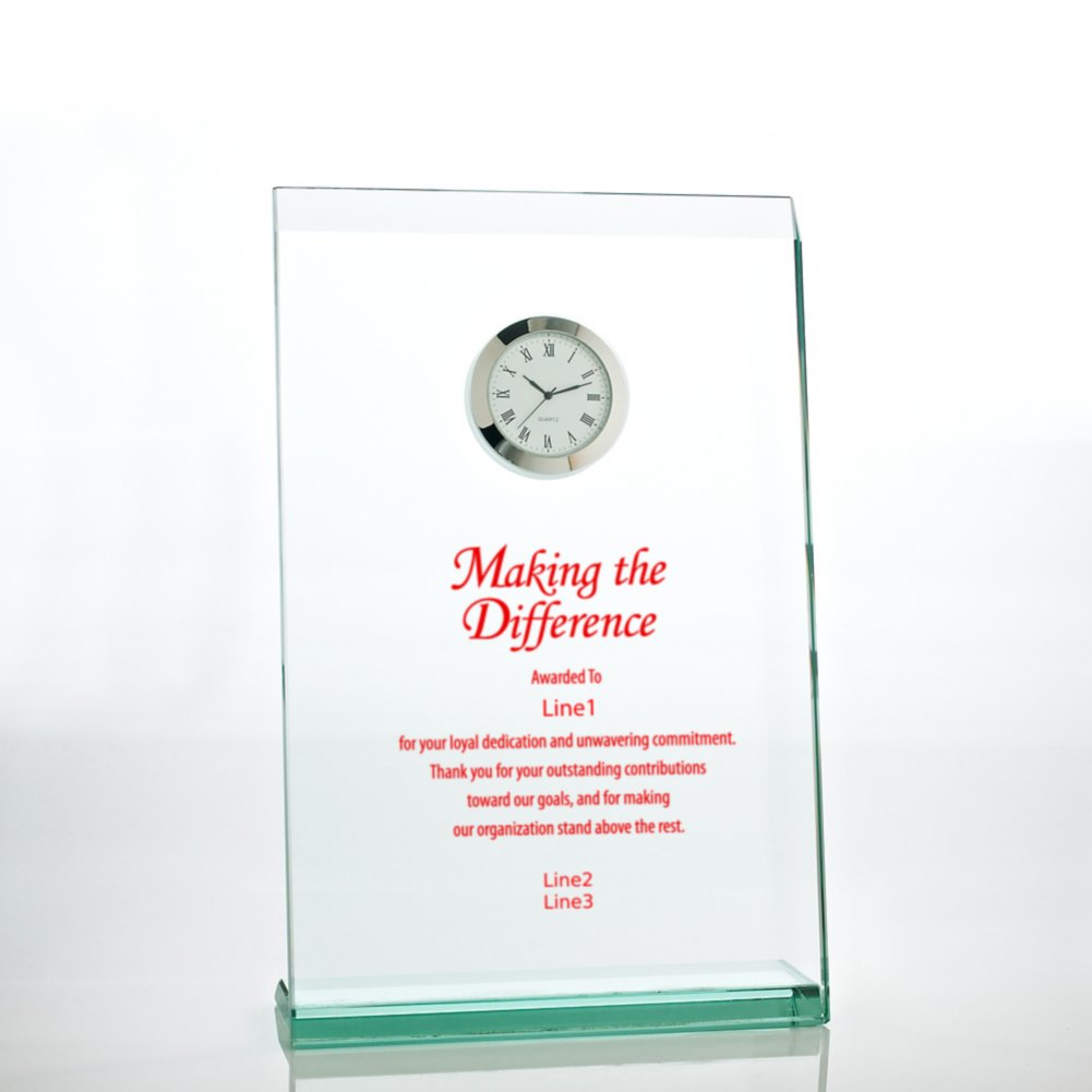 Jade Award Clock