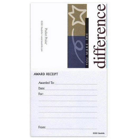 Co-Worker Recognition System - YMTD - Card Refill