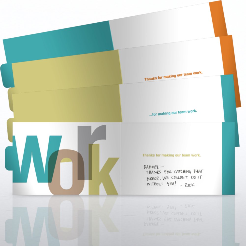 Note Cards - Teamwork OPEN